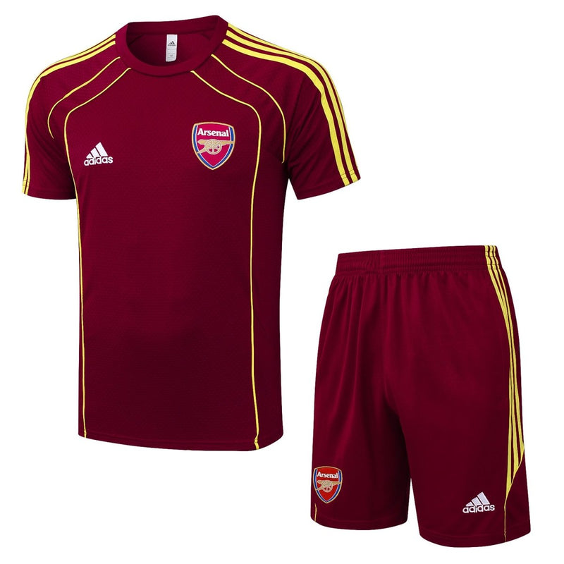 Kit de Treino adulto Arsenal 2025/26 Short e Camisa