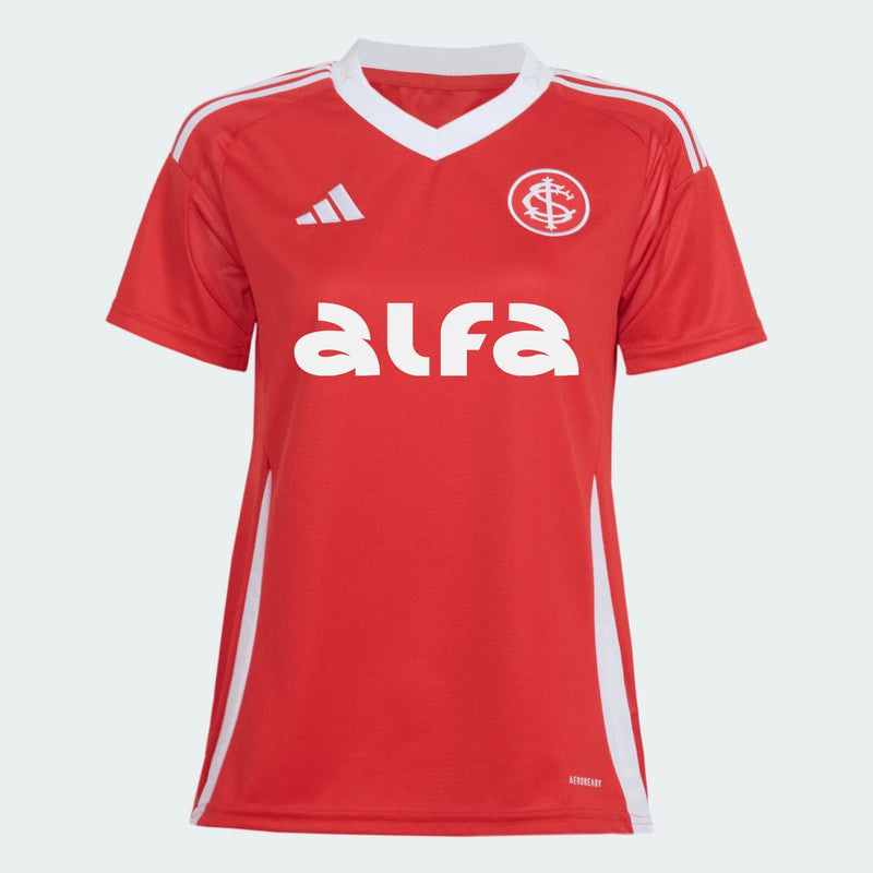 Camisa Feminina adidas Internacional 2025/26 I Com Patrocínios
