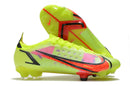 Chuteira Nike Mercurial Vapor 14 Elite Campo - Verde e Vermelho
