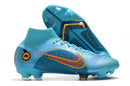 Chuteira Nike Mercurial Superfly 8 Elite Campo - Azul