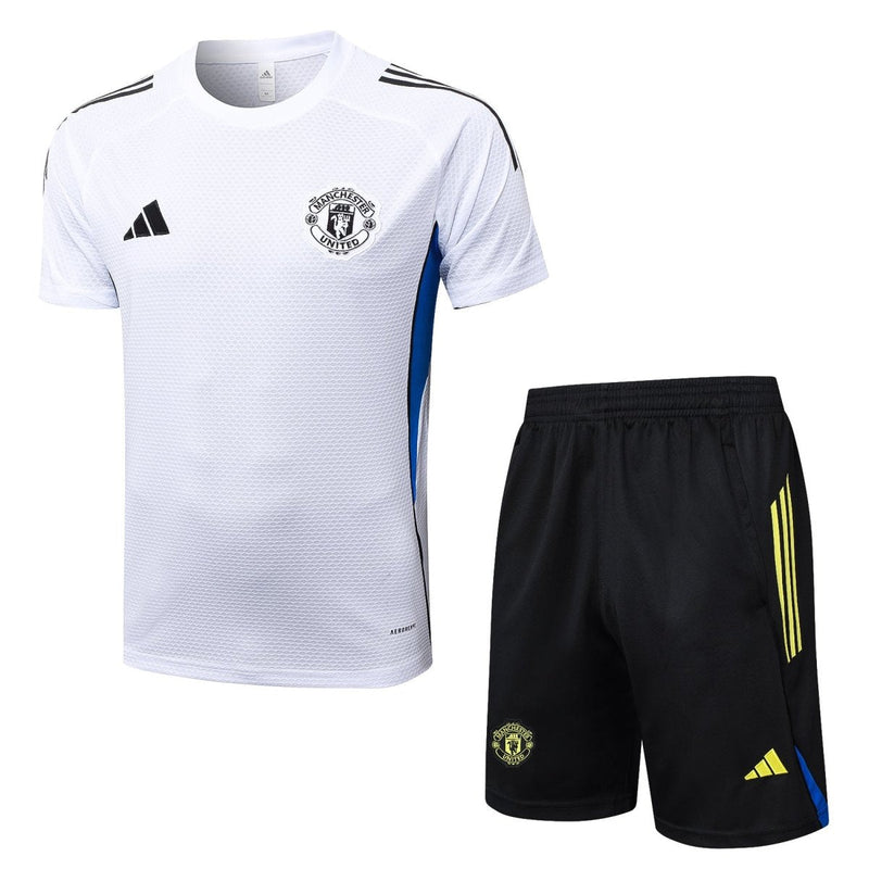 Kit de Treino adulto Manchester United 2025/26 Short e Camisa