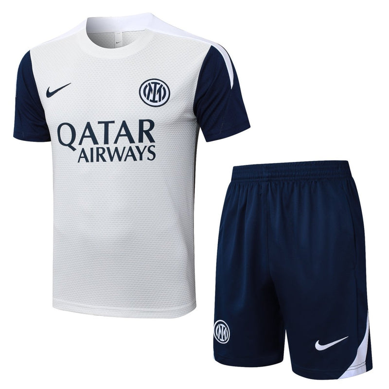 Kit de Treino adulto Inter de Milao 2025/26 Short e Camisa