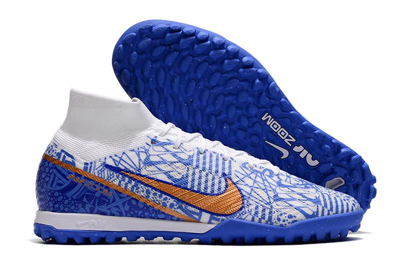 Chuteira Nike Air Zoom Mercurial Superfly IX Elite Society - Azul