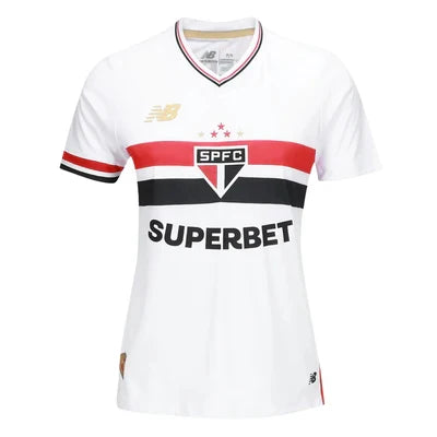 Camisa Feminina São Paulo 25/26 Home