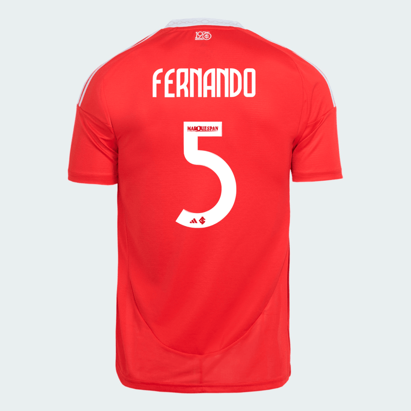 Camisa Adidas Internacional 2025/26 I - Fernando N° 5