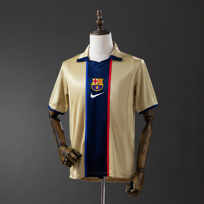 Barcelona 2002 Away - Retrô