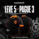 Camisa Nike Corinthians (Total 90) III 2025 - Preta e Laranja - Masculina - Torcedor