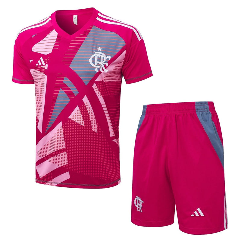 Kit de Treino adulto Flamengo 2025/26 Short e Camisa