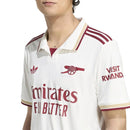 Camisa Arsenal Third 2025/26 Torcedor Adidas Masculino - Branco