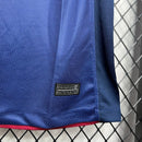 Camisa Barcelona Casa l 24/25 Azul e Vermelho - (Feminina)