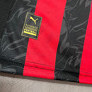 Camisa do Milan Titular 2025 Vermelha+preta