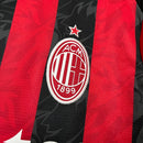 Camisa do Milan Titular 2025 Vermelha+preta