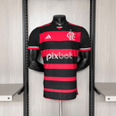 Camisa Flamengo I 24/25 s/n° Jogador Adidas Masculina - Vermelho+Preto