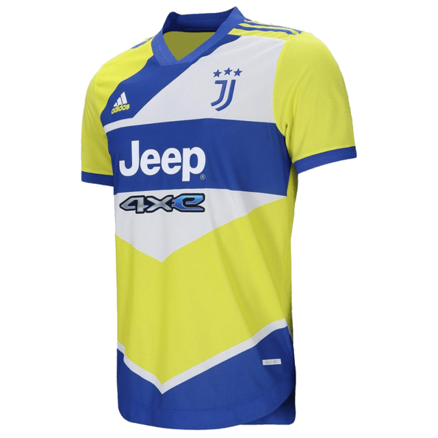 Camisa Juventus III 21/22 Adidas - Azul e Amarelo