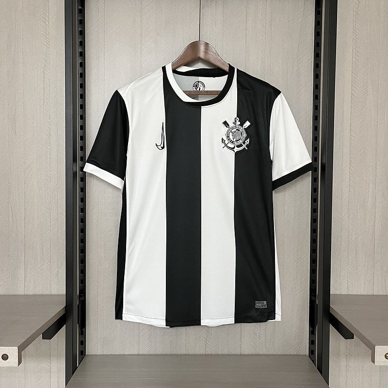 Camisa Nike Corinthians  III 24/25 - Preta e Branca