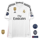 CAMISA REAL MADRID RETRÔ 14/15 - COM PATCH