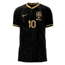 Camisa Seleção Brasil Fourth 2022 Nike - Preto - Conceito Nordeste