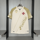 Camisa Vasco III 24/25 Kombat Kappa Masculina - Bege (com patrocinadores)