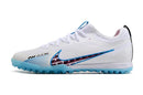 Chuteira Nike Air Zoom Mercurial Vapor XV Pro Society - Branco e Azul