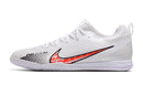 Chuteira Nike Air Zoom Mercurial Vapor XV Pro Futsal - Branco e Laranja