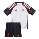 Kit Infantil Flamengo II 25/26 Torcedor Adidas - Branco