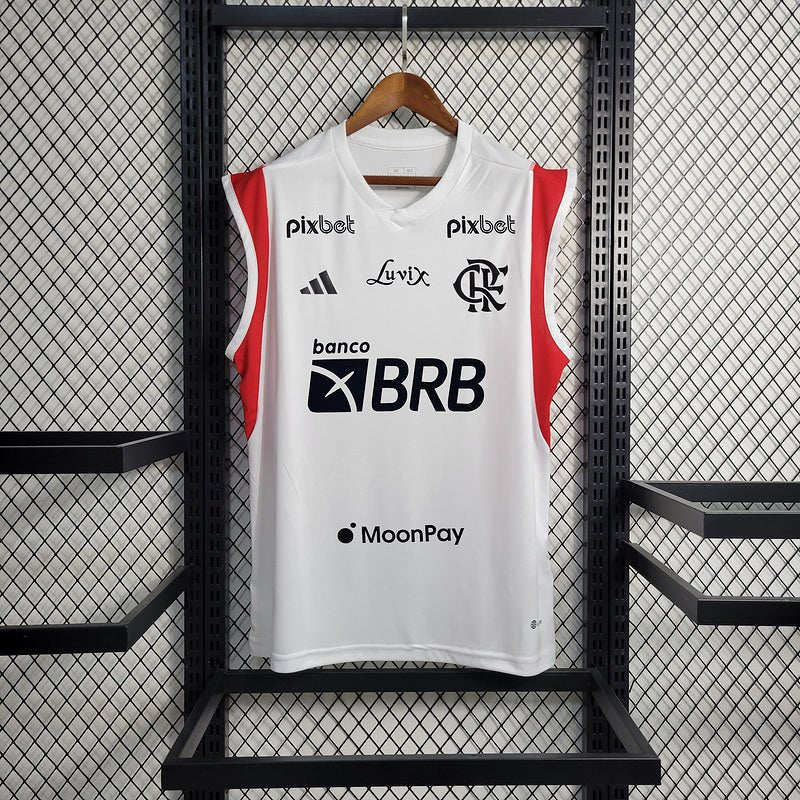 Regata Adidas Flamengo de Treino - Com Patrocínio